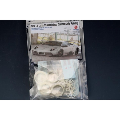 HobbyDesign模型水贴1/24 宽体 Murcielago Combat HD04-0147