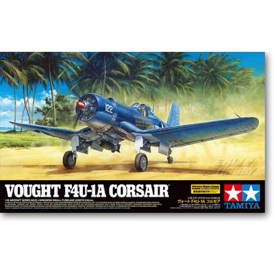 田宫拼装模型 1/32 美国 沃特F4U-1A 海盗 战斗机 60325