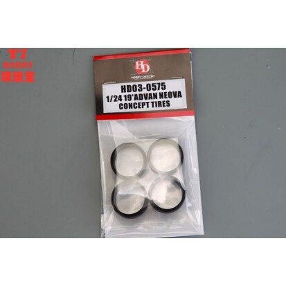 HobbyDesign 1/24 19寸 Advan Neova Concept轮胎模型 HD03-0575