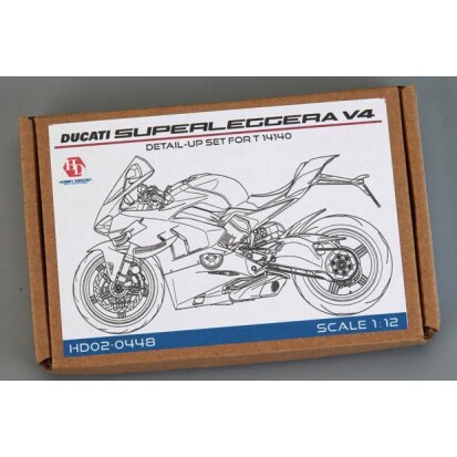HobbyDesign 模型蚀刻片 1/12 DUCATI SUPERLEGGERA V4 HD02-0448