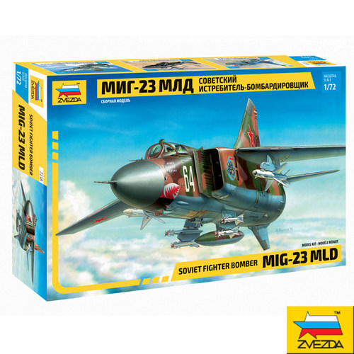 红星/ZVEZDA 1/72 苏联米格 MIG-23 战斗机 (重推)7218