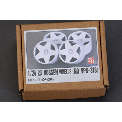 HobbyDesign 1/24 20寸 Vossen VPS-318 轮圈模型 HD03-0436