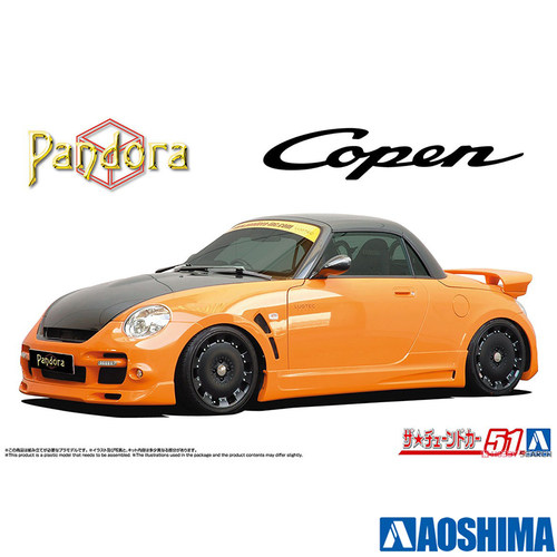 青岛社 1/24 大发 PANDORA TYPE887 EVOⅡ L880K COPEN 06909