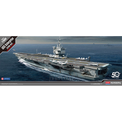 爱德美拼装模型 1/600 美国企业号航空母舰 CVN-65 14400