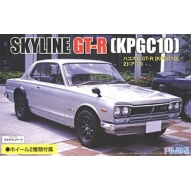 富士美 1/24 拼装车模 KPGC10 Skyline GT-R 2 Door `71 03976