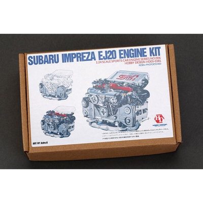 HobbyDesign  1/24 Subaru Impreza EJ20 引擎模型 HD03-0381