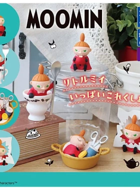 扭蛋玩具 TAKARA TOMY MOOMIN リトルミイ人偶 4款可选