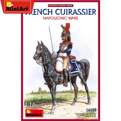 miniart 1/16 法国铁甲兵 拿破仑战争兵人拼装 16015