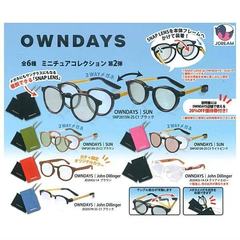 扭蛋盒蛋玩具 J.DREAM OWNDAYS 迷你眼镜第二弹 6款可选