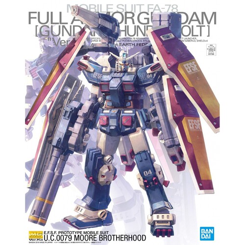 特价 万代 MG 1/100 FA-78 雷霆宙域战线 全装甲高达 KA 卡版