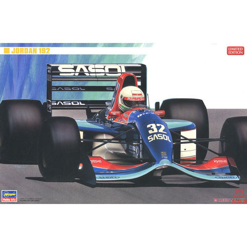 长谷川 1/24 F1拼装车模 Jordan 192 20368