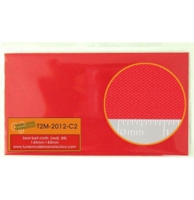T2M改造件-红色中号布纹安全带材料 2012C2
