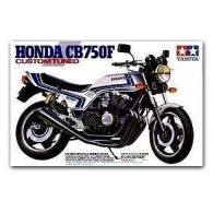 现货田宫拼装摩托车模型1/12 本田Honda CB750F 赛车机车 14066