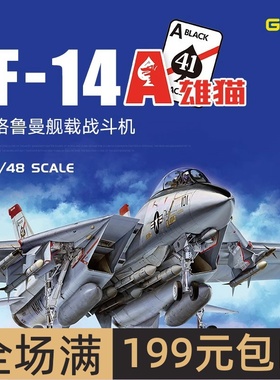 GWH/长城模型 1/48 格鲁曼F-14A TOMCAT 舰载战斗机L4832