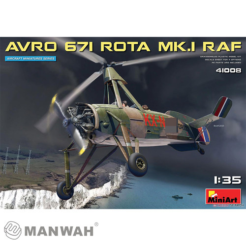 MINIART 1/35 德国Avro 671 Rota Mk.I RAF战机 41008