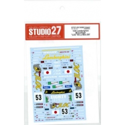 Studio 27 水贴 1/24 林宝坚尼 Murcielago JLOC LM 2007 DC1058