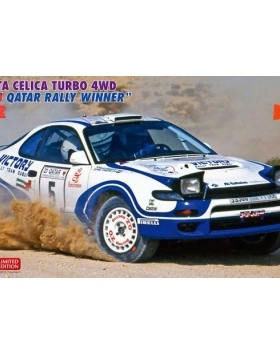 长谷川 1/24 拼装车模Toyota Celica Turbo 4WD 1994 Qatar 20578