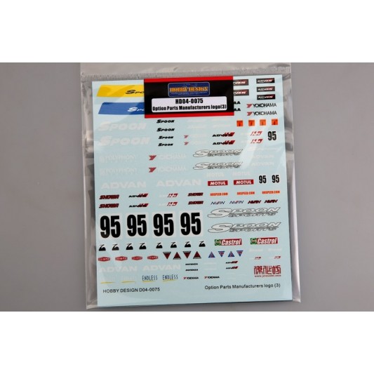 HobbyDesign水贴1/24改装厂