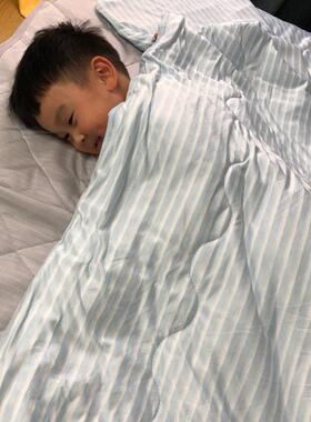 200*230新款捡漏纯棉+超冷感出口新款超冷感夏凉被双人空调盖被毯