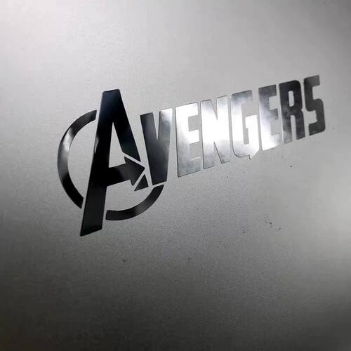 复仇者联盟标志Avengers金属贴