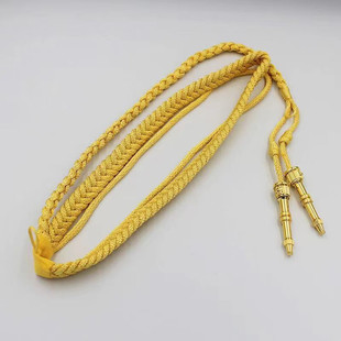 新款消防绶带文艺演出制服礼仪带常服授带金色礼服带