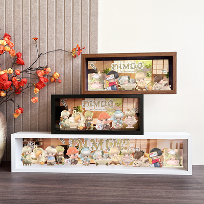 适用泡泡玛特如果今天星期八相框