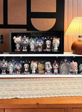 POPMART泡泡玛特TINYTINY开场白系列盲盒手办收纳盒展示框防尘