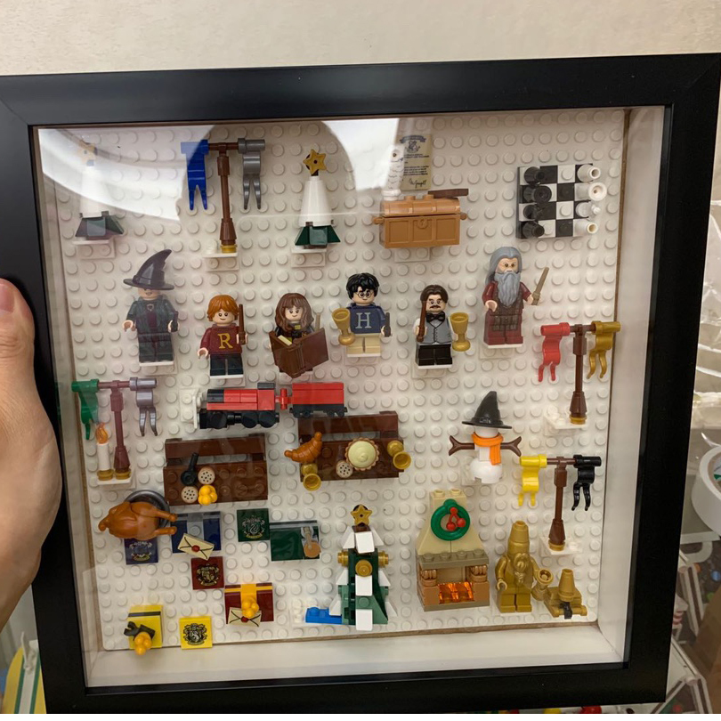 圣诞倒数日历哈利波特创意diy立体中空相框小红书节日礼物