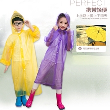 一次性雨衣儿童雨衣女童幼儿园小学生上学加厚雨披防雨防护防水男