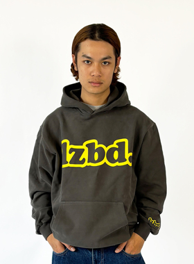 LazyBread®  2022A/W  基础帽衫 印花logo/连帽卫衣/高克数重磅