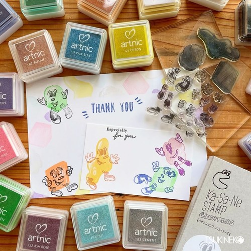 日本月猫artnic小单方艺术印台