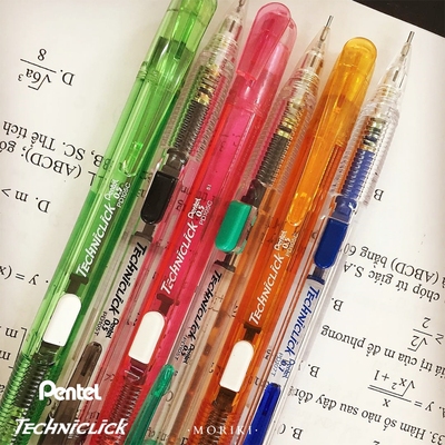 日本派通PD105学生侧按自动铅笔