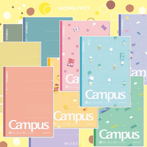 日版国誉Campus限定本册套装合集