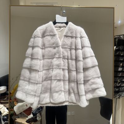 欧洲站轻奢整貂水貂毛女大衣