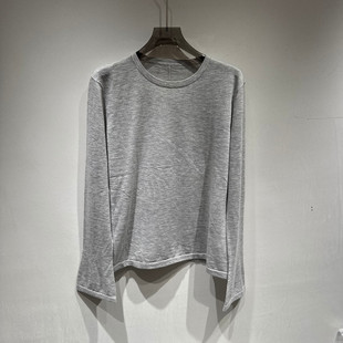 羊绒针织衫 欧洲站2025冬季 圆领极简风纯色长袖 时尚 女欧货3036 新款