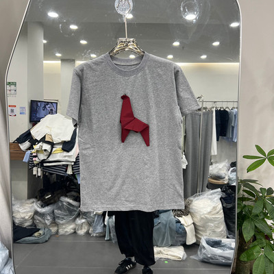 欧洲站2026春纯棉宽松短袖T恤女