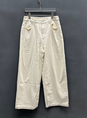 欧洲站2025秋季新款时尚高腰纯色显瘦宽松休闲裤女款欧货潮59351