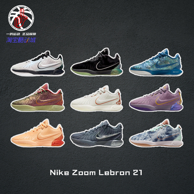 Lebron21EP黑白紫詹姆斯篮球鞋