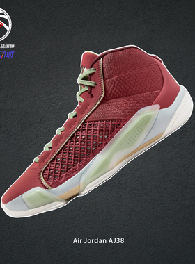 Air Jordan AJ38红色CNY耐克中国年中帮实战篮球鞋男款FQ8896-600