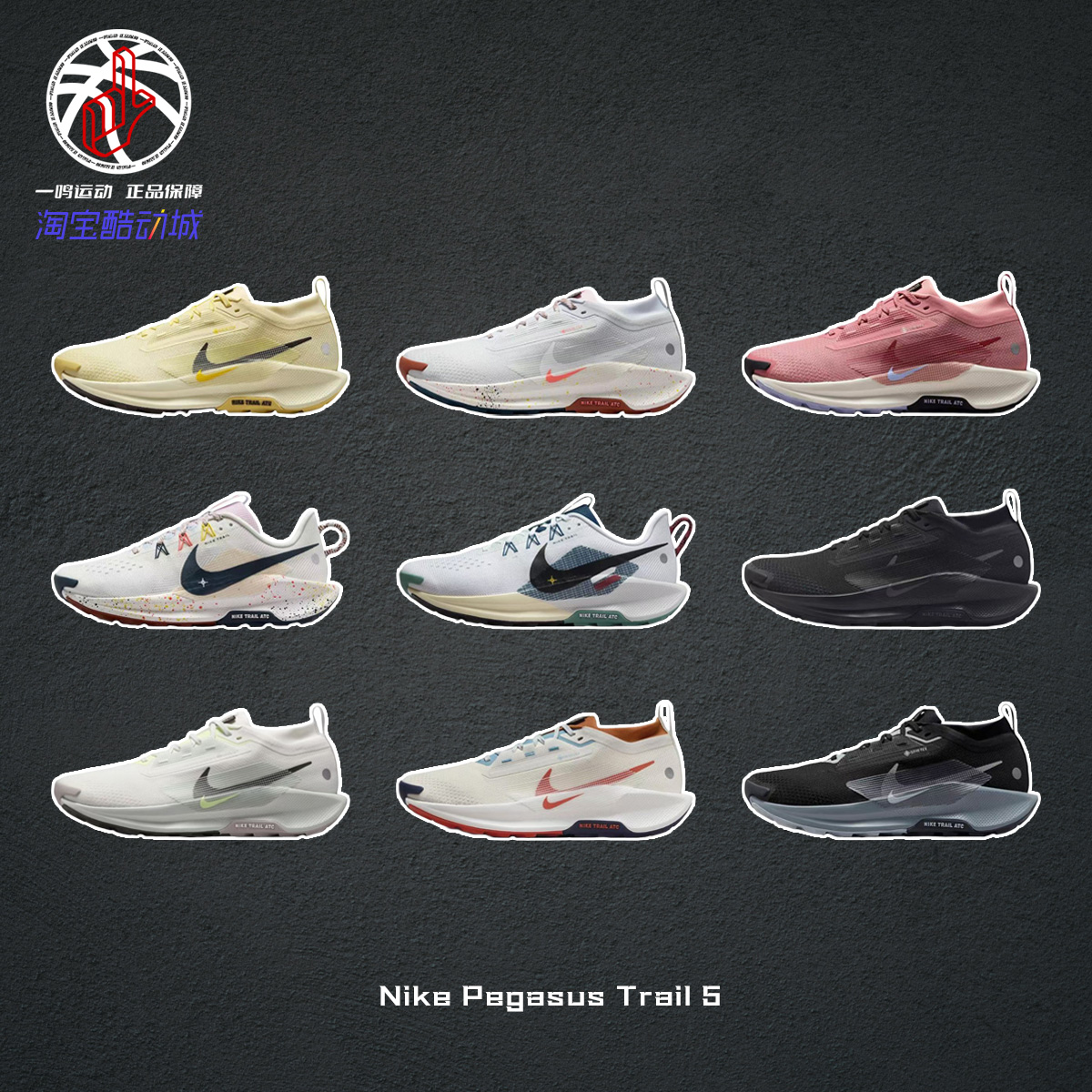 NikePegasusTrail5登山慢跑鞋