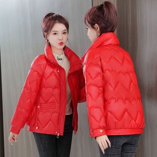 冬季加厚面包服女短款宽松时尚可爱羽绒棉服韩版女士棉衣学生棉袄