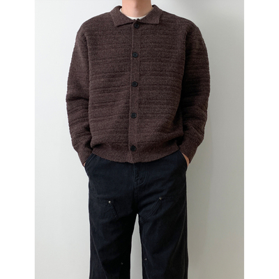 NSEEKE美式cleanfit羊毛开衫