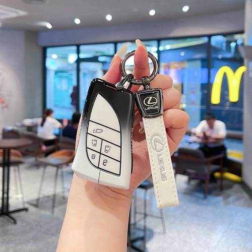 适用于雷克萨斯LM350h包LM500h壳扣雷尔法LM500H汽车金属钥匙套