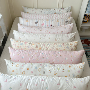 软萌全棉牛奶绒长条抱枕侧睡神器沙发卧室靠背可爱卡通ins风宿舍