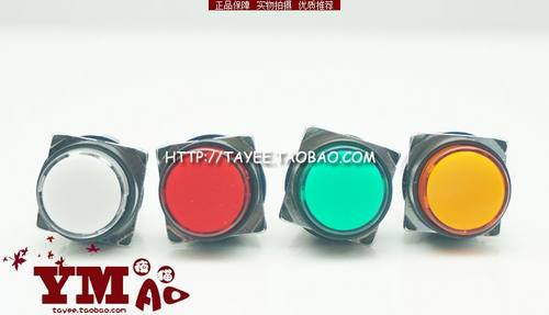 上海天逸tayee点动复位按钮LA42(B)P-11/22微型开关轻触按钮16mm