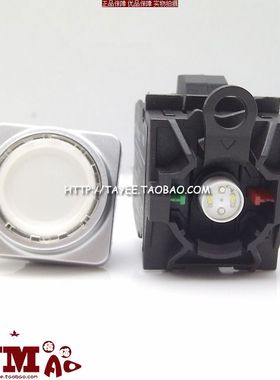 tayee上海天逸LED带灯按钮开关LA42PSDF-11方形交替自锁按钮