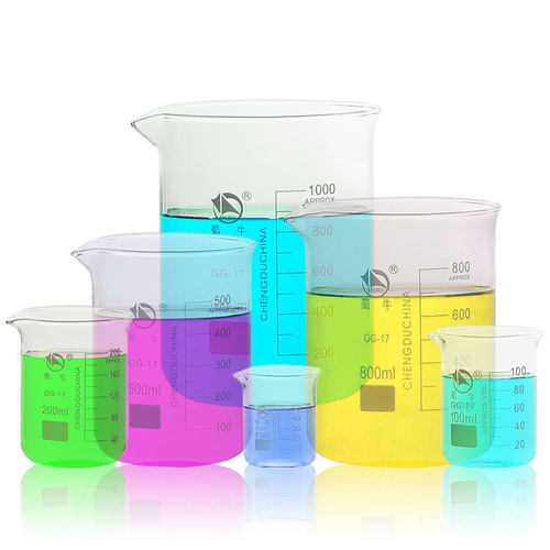 蜀牛玻璃烧杯实验室玻璃烧瓶