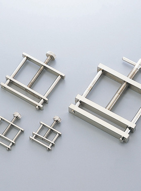 ASONE止水夹黄钢制镀镍螺栓式20mm/22mm/25mm/32mm/38mm/45mm十字式62mm亚速旺进口螺旋软管皮管螺丝胶管夹