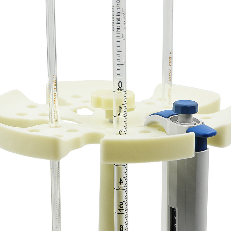 多用移液器架 可放6支 移液枪架 刻度吸管多用架 实验室移液枪架含票