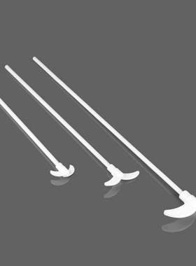 四氟搅拌桨300mm/350mm/450mm/500mm/600mm 聚四氟乙烯搅拌棒 F4双叶搅拌桨